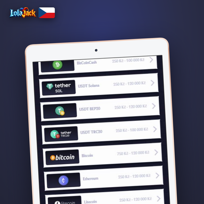 Bankovní převod a Paysafecard jako alternativní metody vkladu v Lolajack Casino