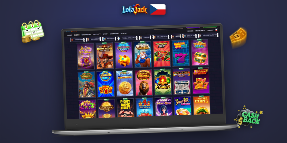 Lolajack Casino na počítači, tabletu i mobilu – stejné rozhraní všude