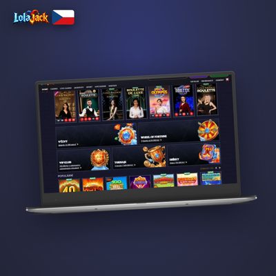 Živí krupiéři Evolution v Lolajack Casino na PC v plné kvalitě obrazu