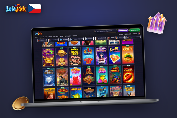 Aplikace přihlášení Lolajack Casino synchronizuje účet mezi telefonem a počítačem