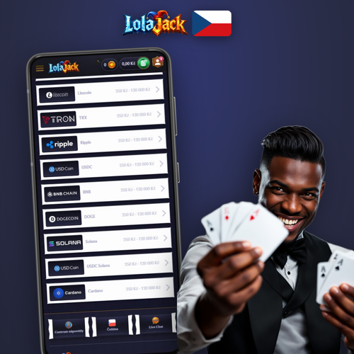 Přehled platebních metod v Lolajack Casino – karty, e-peněženky a kryptoměny